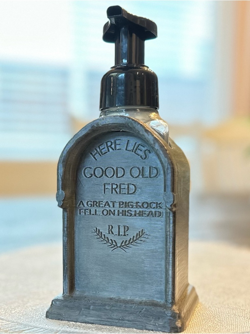 Disney Haunted Mansion Tombstone Soap Holder for Bath & Body Works Bottle